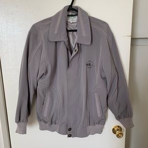 HOL Gray Men’s Bomber Jacket Size M